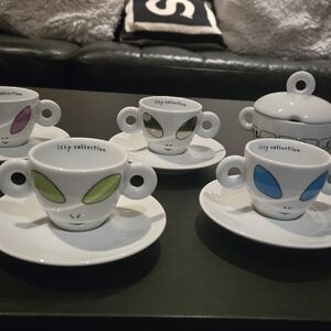illy Collection Alien Espresso Cups Set